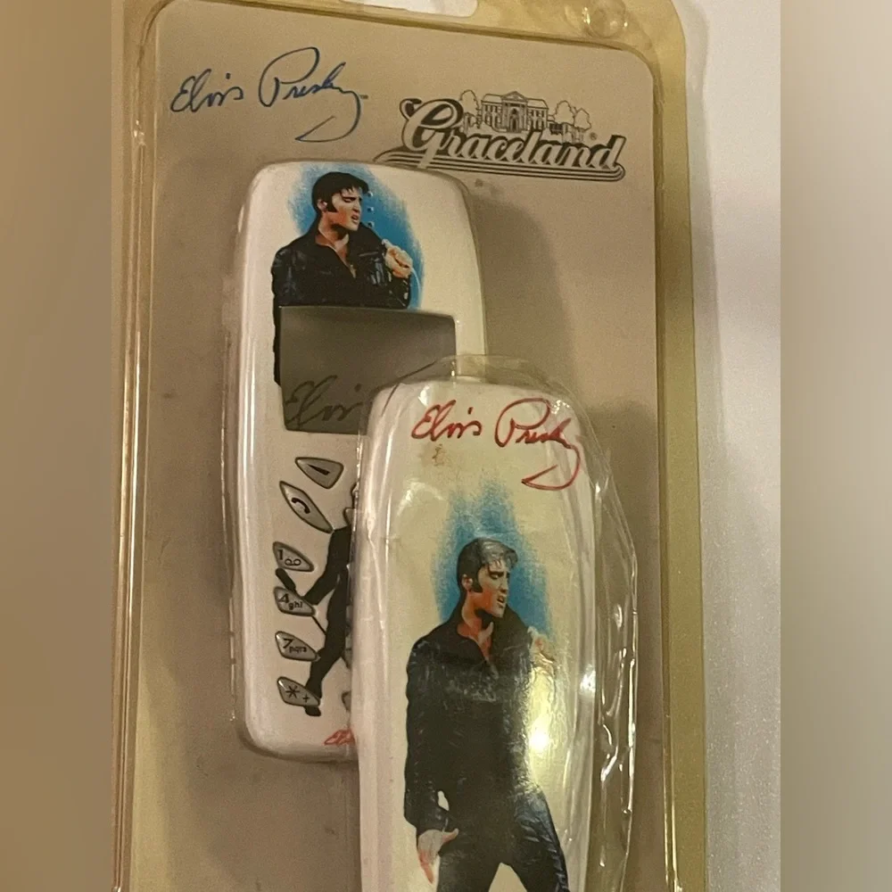 NIP 2002 Elvis Presley 25th Anniversary Limited ed 5000 cell phone cover
